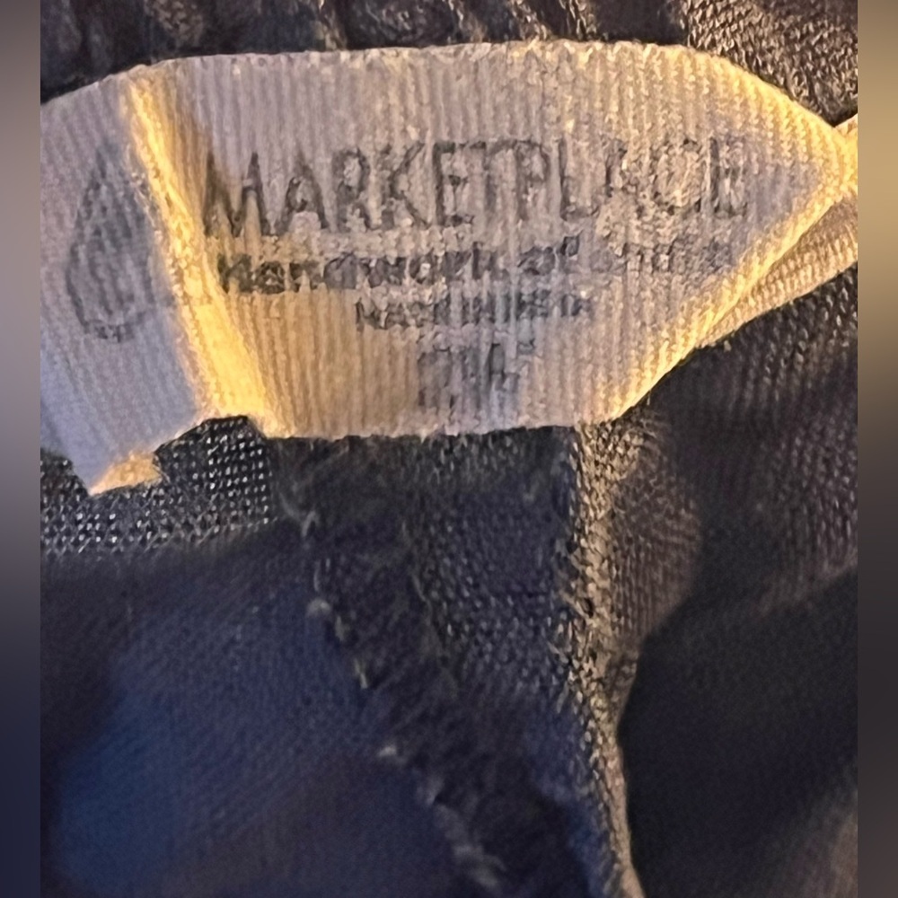 MARKETPLACE Handiwork of India MINIMALIST NATURAL COTTON LINEN PANTS - Picture 4 of 11